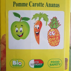 Jus Pomme Carotte Ananas